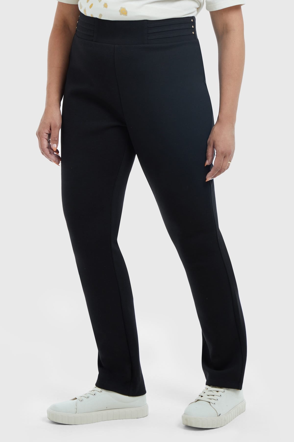 Pantalón Mujer Gabardina Negro