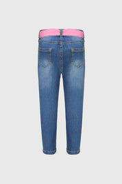 Jeans Niña Básico Azul