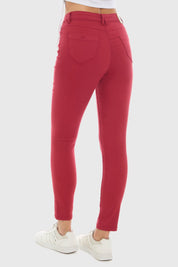 Jeans Mujer Emilia Rojo
