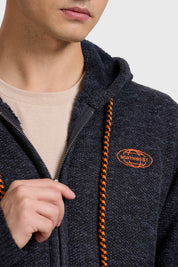 Polerón Hombre Con Polar Negro