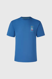 Polera Niño Estampado Azul