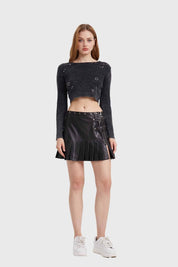 Polera Mujer Joyas Negro