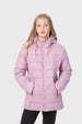 Parka Niña Larga Palo Rosa