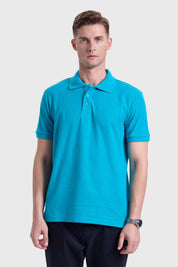 Polera Hombre Piqué Básica Calipso