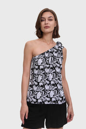 Blusa Mujer Pabilo Ancho Negro