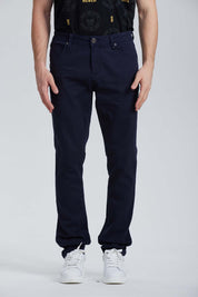 Jeans Hombre Slim Azul