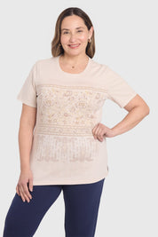 Polera Mujer Arena I