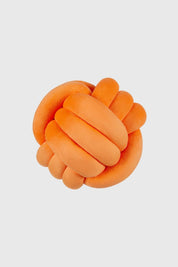 Cojín Unisex Velvet Nudo Naranjo