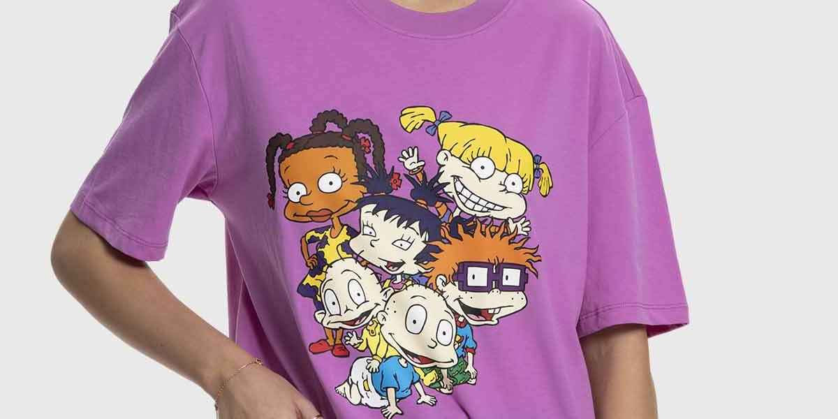 Polera Mujer Rugrats Morado