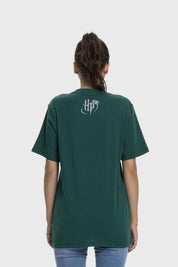 Polera Mujer Oversize Slytherin Harry Potter Verde