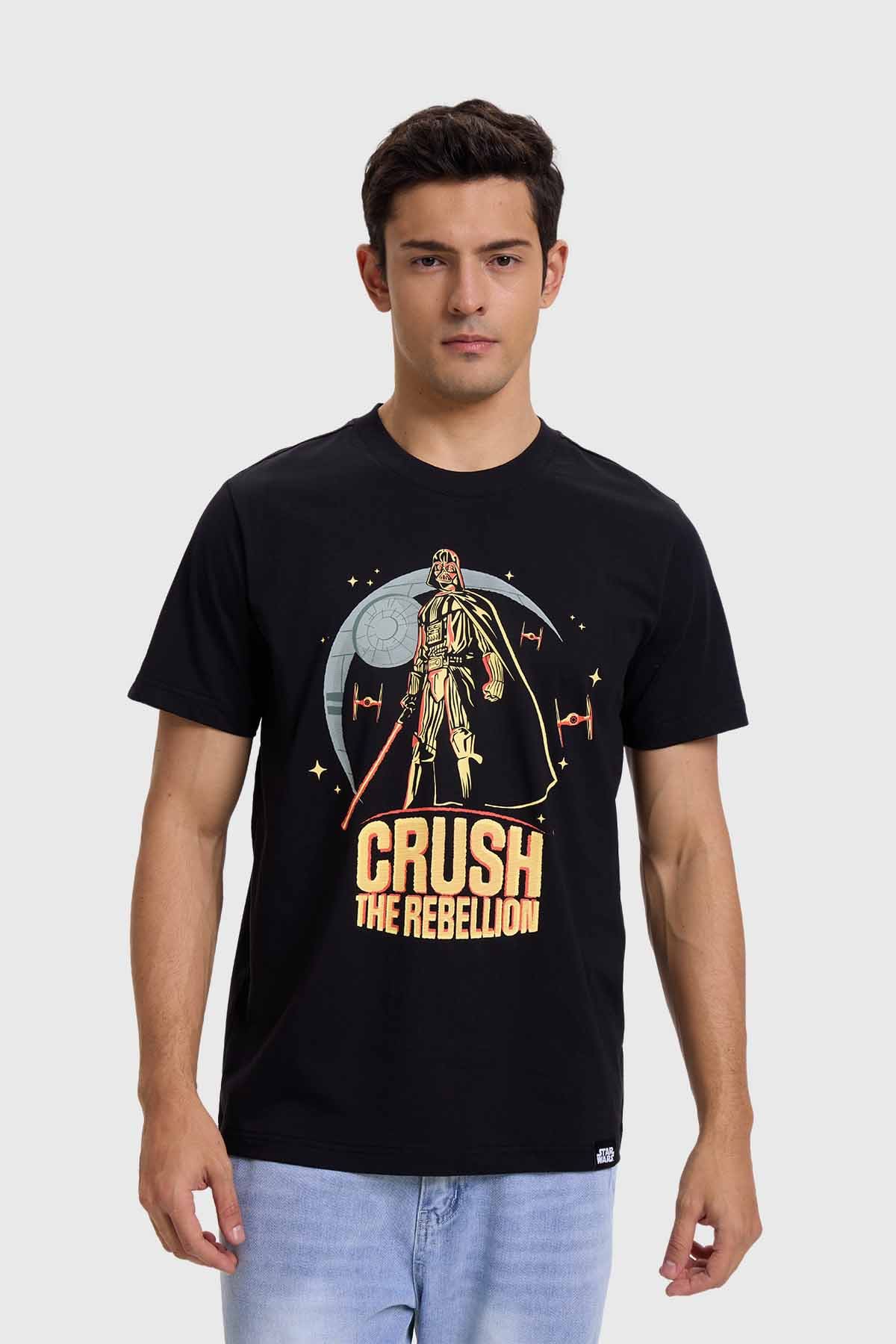 Polera Hombre Darth Negro