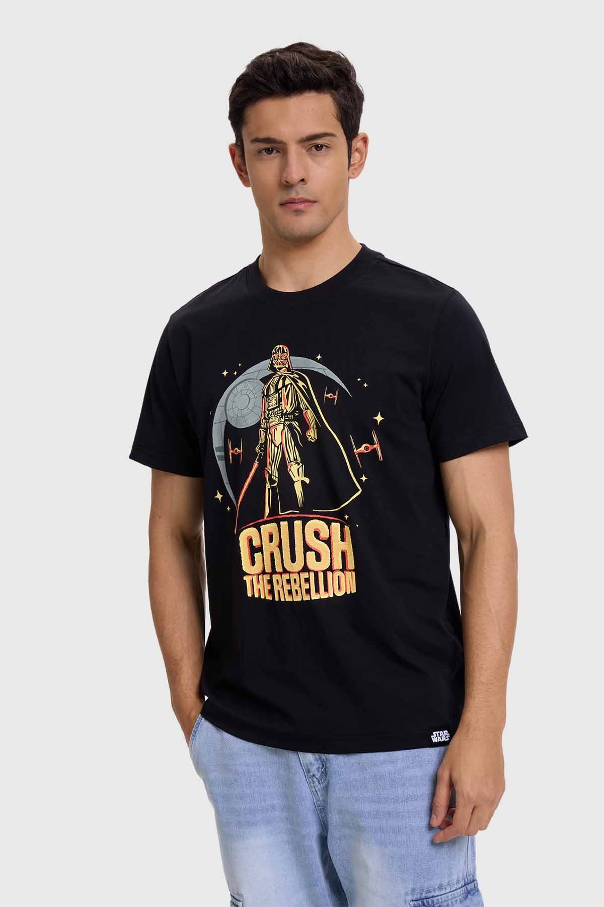 Polera Hombre Darth Negro