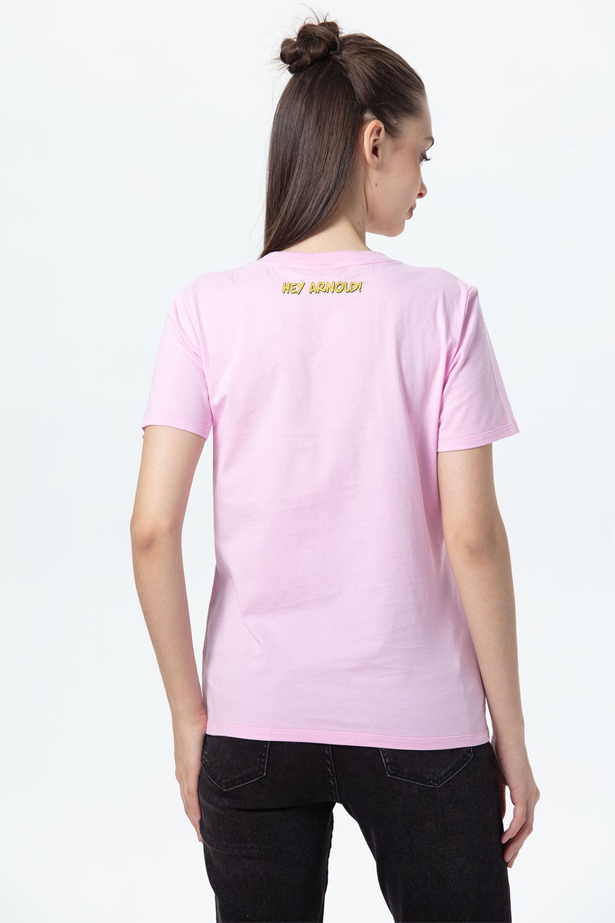 Polera Mujer Hey Arnold Rosado