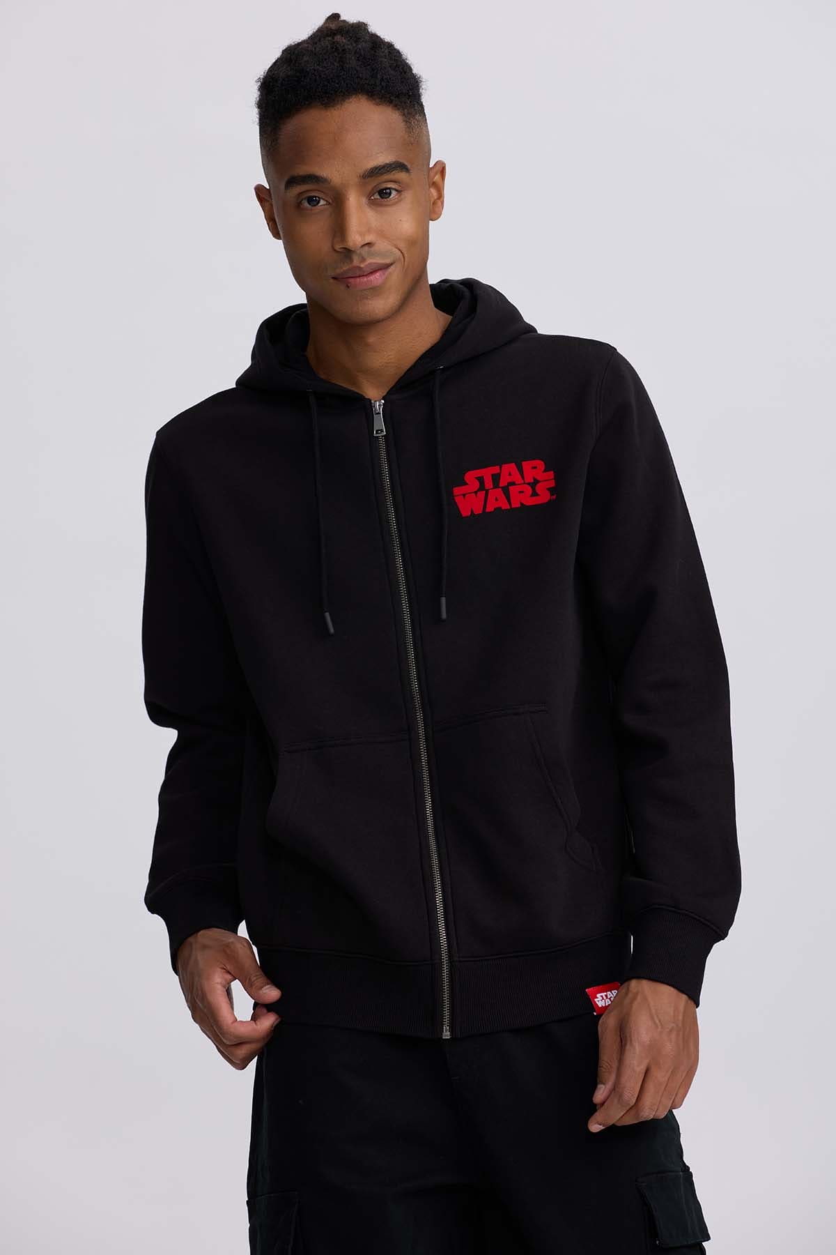 Polerón Hombre Star Wars Negro