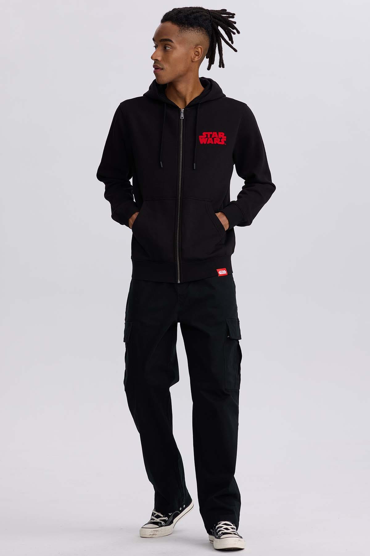 Polerón Hombre Star Wars Negro