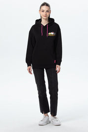 Polerón Mujer Hello Kitty Negro