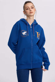 Polerón Mujer Ravenclaw Harry Potter Azul