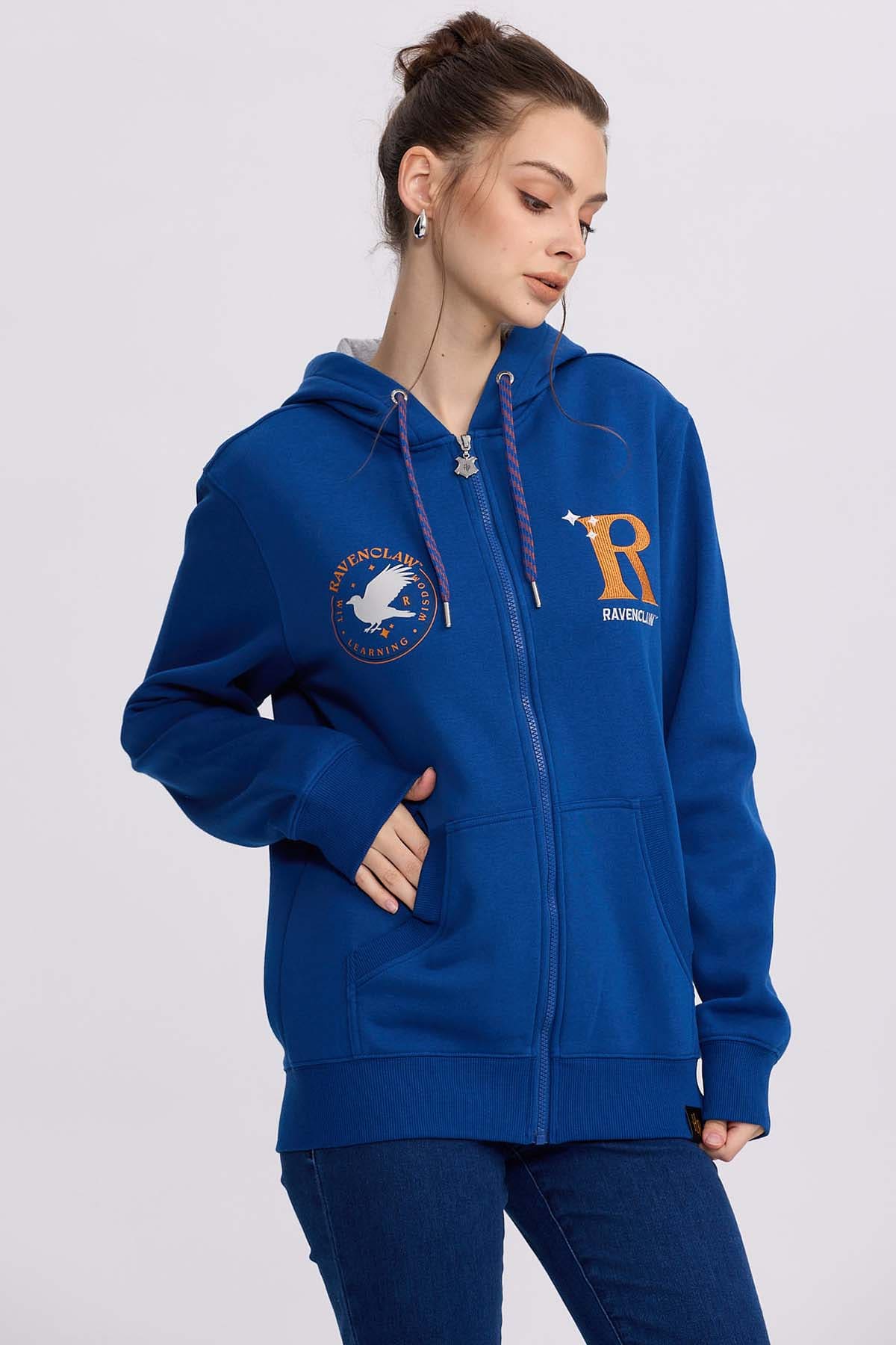 Polerón Mujer Ravenclaw Harry Potter Azul