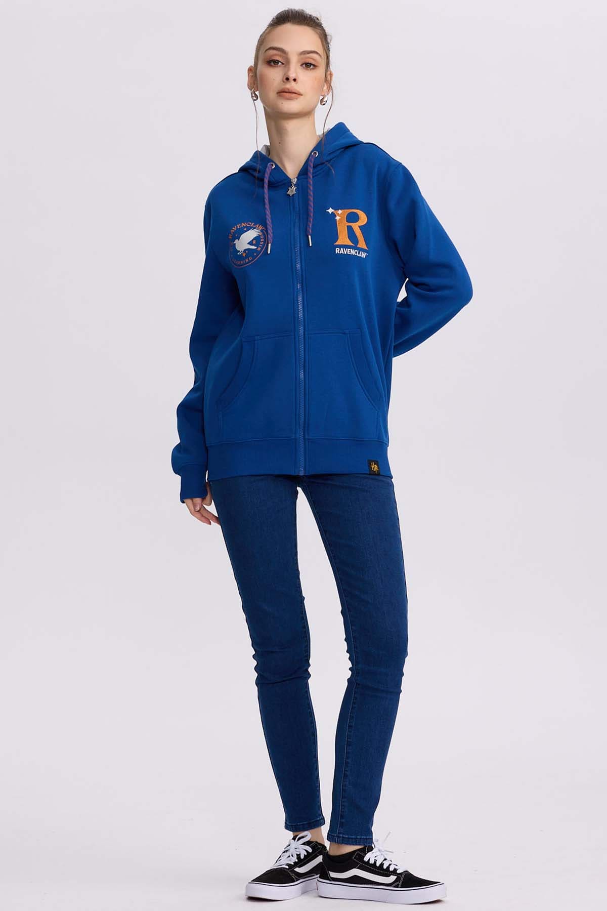 Polerón Mujer Ravenclaw Harry Potter Azul