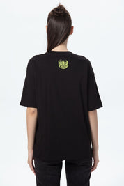 Polera Mujer Oversize Negro