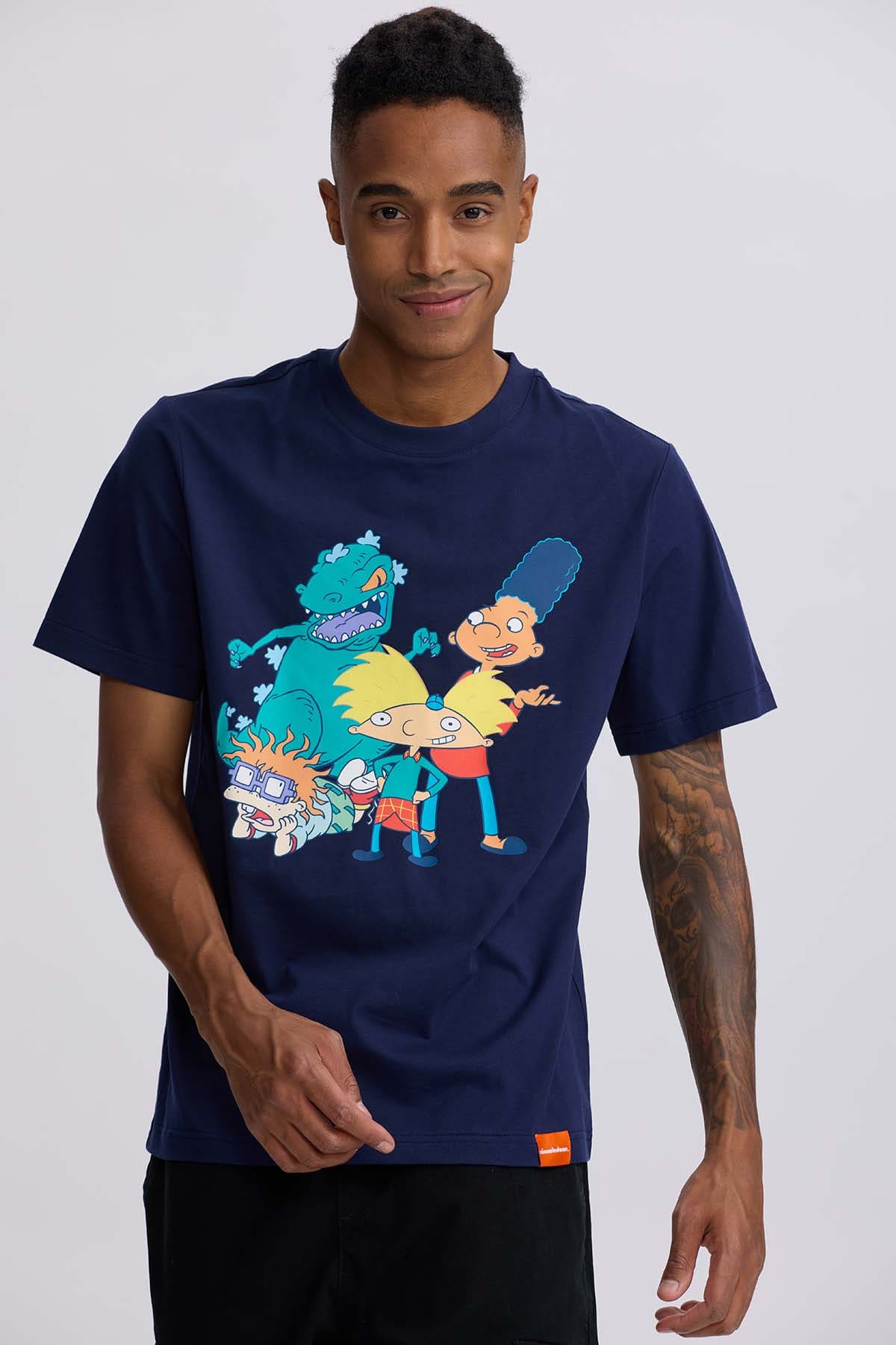 Polera Hombre Nick Azul Marino