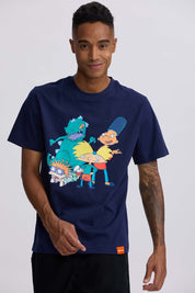 Polera Hombre Nick Azul Marino