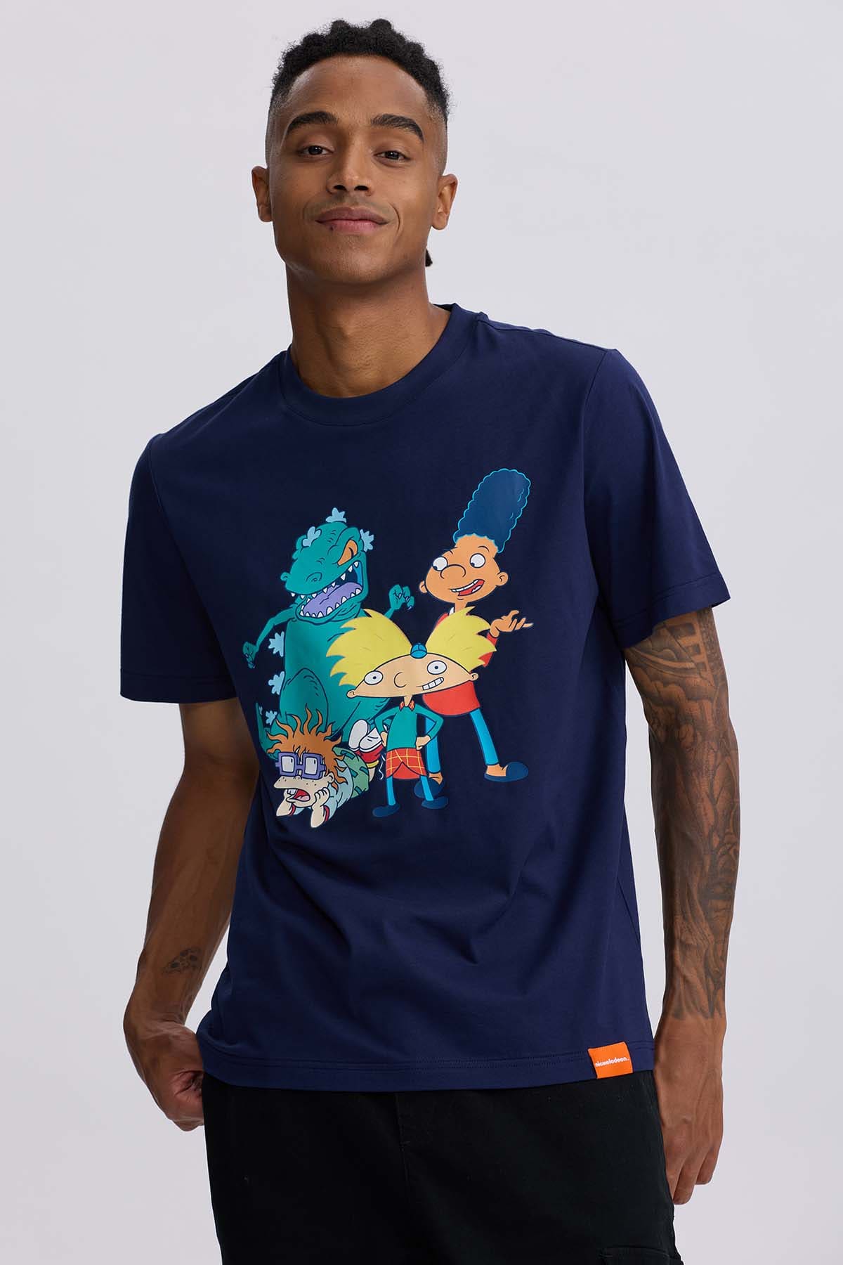 Polera Hombre Nick Azul Marino