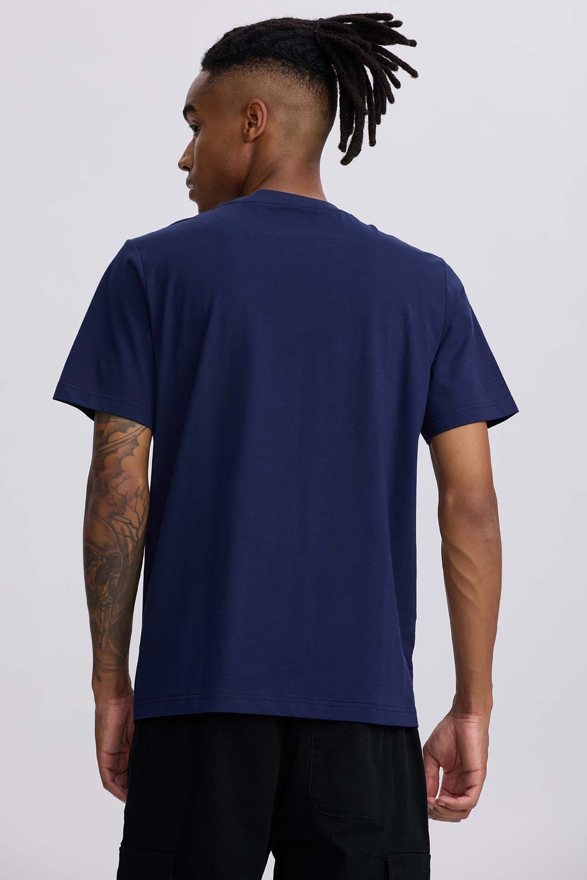Polera Hombre Nick Azul Marino