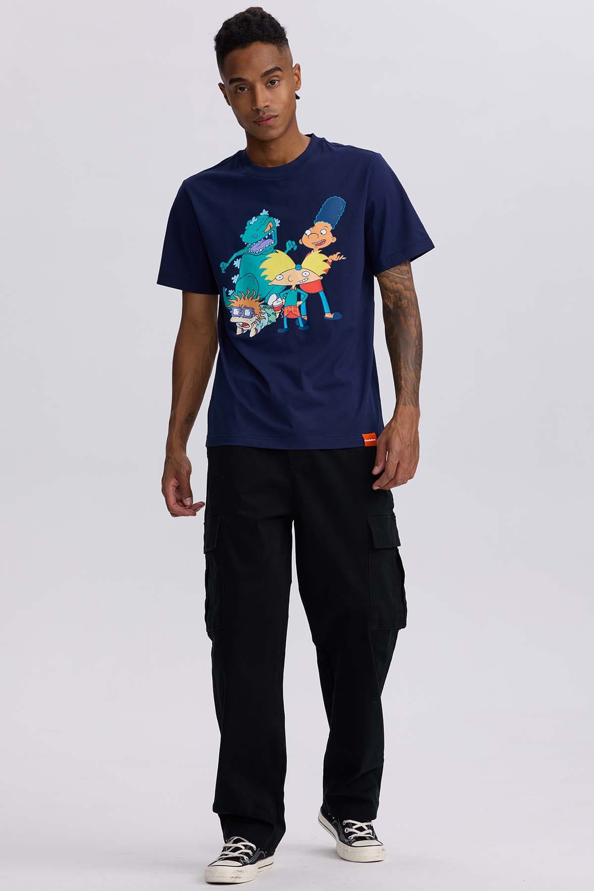 Polera Hombre Nick Azul Marino