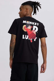 Polera Hombre One Pie Negro