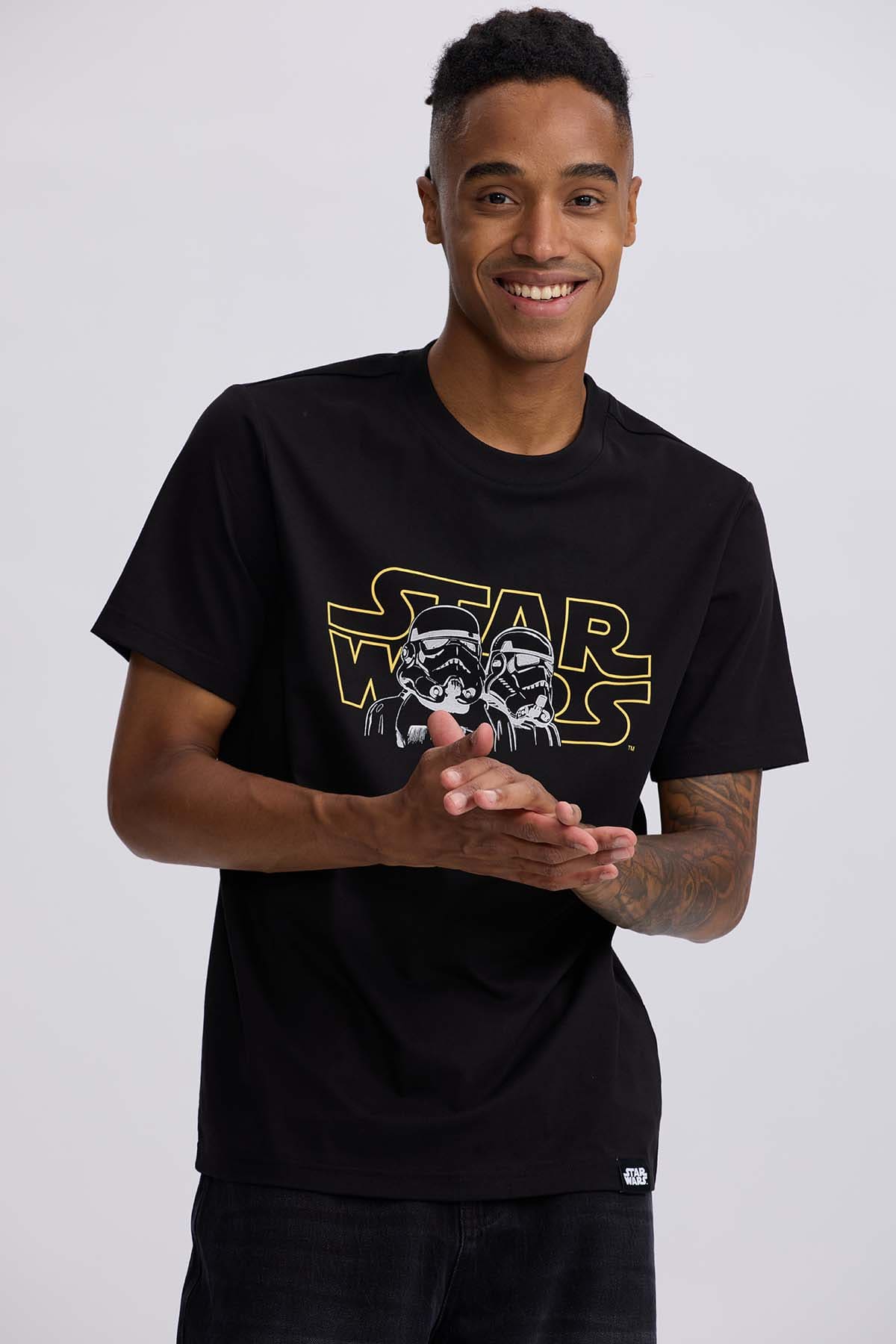 Polera Hombre Star Wars Negro