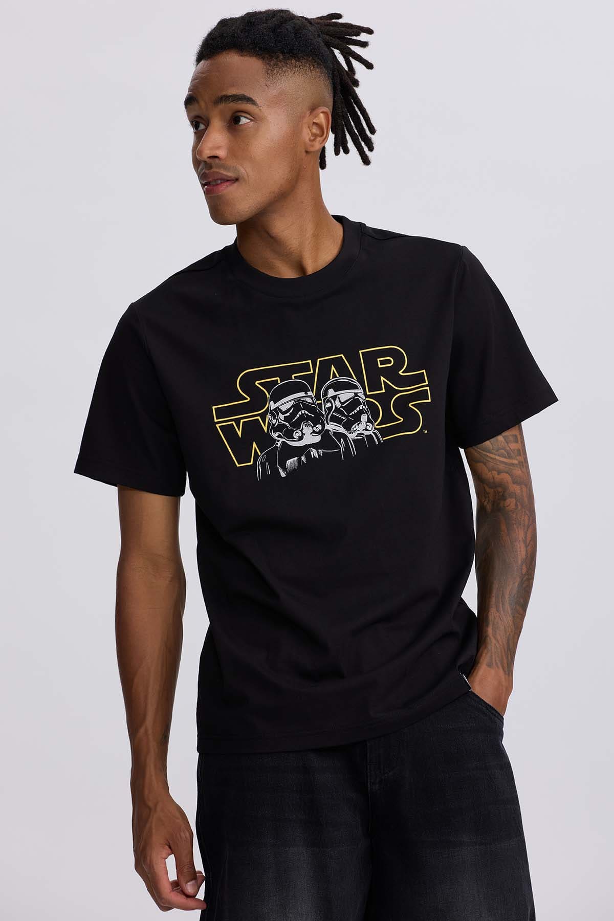 Polera Hombre Star Wars Negro