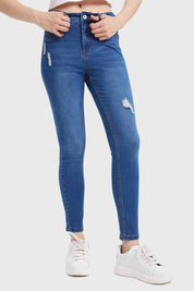 Jeans Mujer Skinny Lia Azul