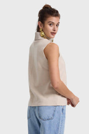 Sweater Mujer Crema I