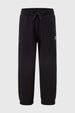 Pantalón Buzo Niño Franjas En Bolsillo Negro