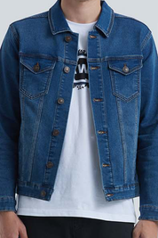 Chaqueta Hombre Azul