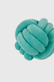 Cojín Unisex Velvet Nudo Aqua