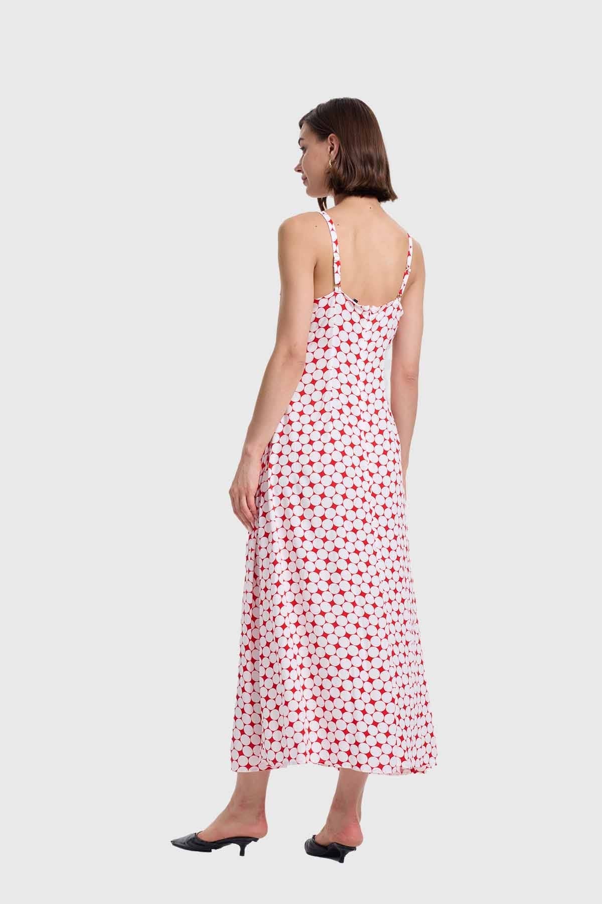 Vestido Mujer Largo Pabilo Crudo