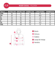 Sweater Mujer Bloques Crudo