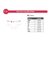 Calzón Mujer Tripack Bikini Algodón Blanco