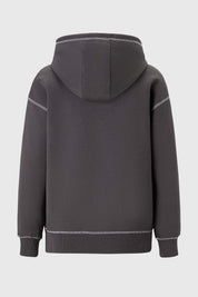 Polerón Niña Oversize Estampado Marengo