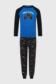 Pijama Niño Polar Negro