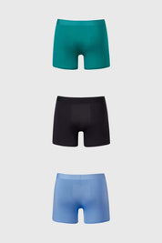 Boxer Hombre Tripack Verde