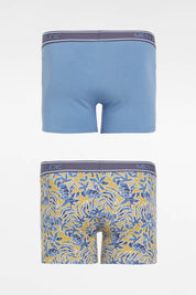 Boxer Hombre Bipack Petróleo