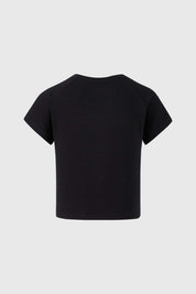 Polera Niña Print Negro