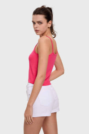Polera Mujer Pabilo Crop Magenta