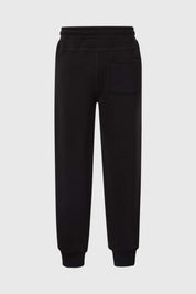 Pantalón Buzo Niño Jogger Corte Lateral Negro