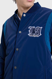 Chaqueta Hombre Bomber Azul