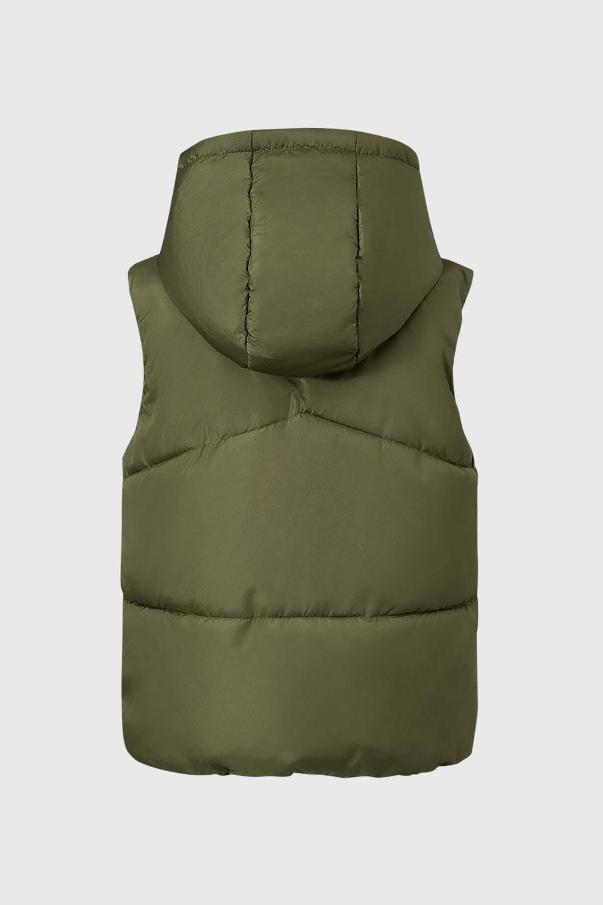 Parka Niño Bolsillo Verde