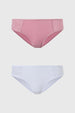 Calzón Mujer Bipack Pantaleta Rosa Viejo